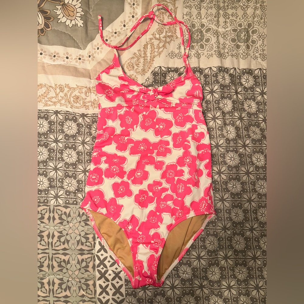 J Crew Crew Cuts Girls One Piece Bathing Suit